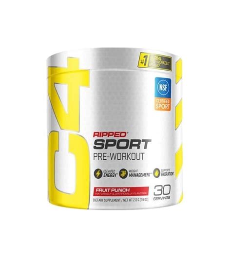 C4 Ripped Sport Pre Workout Powder Sportsone International