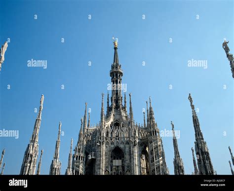 Europa Europe Italien Italy Mailand Milano Milan Duomo Stock Photo Alamy