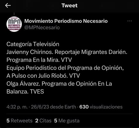 Julio Riobó VTV on Twitter Buenos días felicidades a todos mis