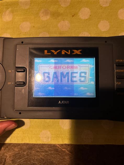 Atari lynx problems : r/atarilynx