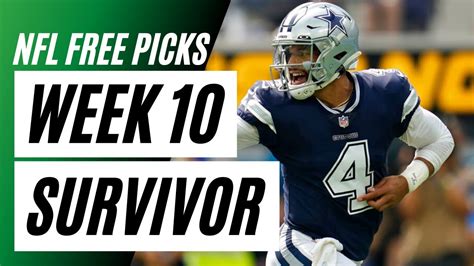 Nfl Survivor Pool Picks Week 10 Nfl Survivor Strategy Nfl Picks