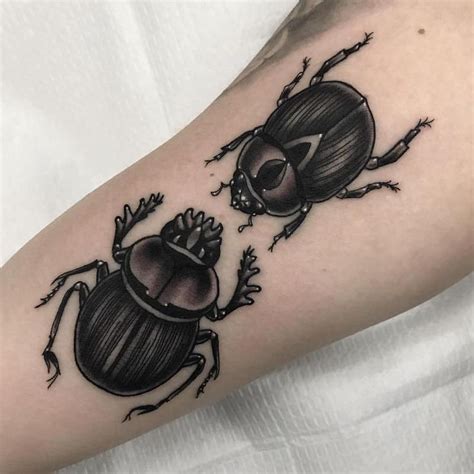 25 Of The Best Unique Beetle Tattoos Tattoo Insider Beetle Tattoo Small Tattoos Tattoos