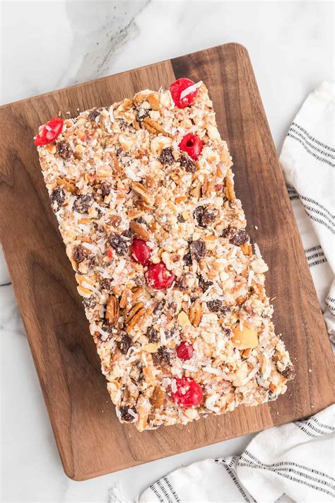 No Bake Southern Icebox Fruitcake Recipe Lana S Cooking