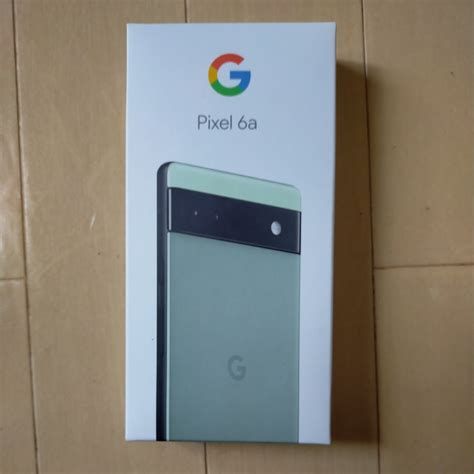 未使用新品未使用品 即決 送料無料 Google Pixel 6a 128GB Sage セージ SIMフリー 国内正規品 本体 端末の