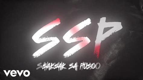 Vxon Ssp Saksak Sa Puso Official Lyric Video Youtube