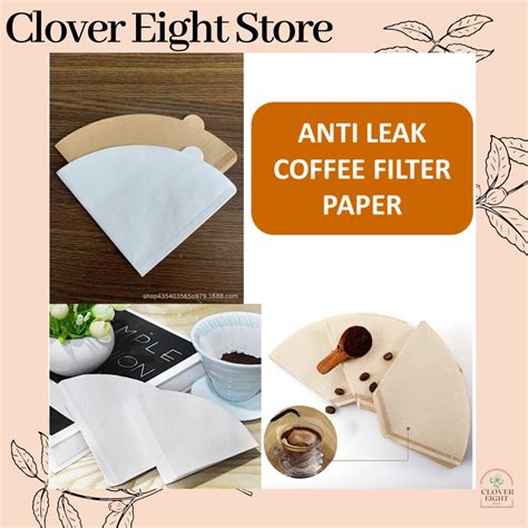 Jual Anti Leak Coffee Filter Paper Kertas Saring Kopi Anti Bocor Coffee