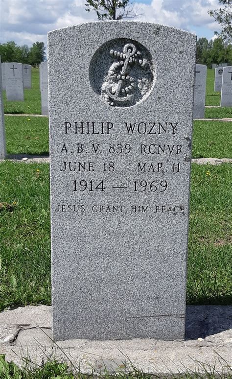 Philip Wozny Able Seaman RCNVR