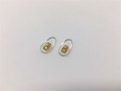 Replacement Screw In Nose Pads For Gucci Eyeglasses Sunglasses W Screws Gold Ebay