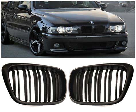 GRILL NERKI SPORT BMW E39 LCI CZARNY MATT LIFT 154DM NERKI W GRIL BMW