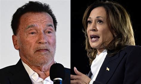 Arnold Schwarzenegger Endorses Kamala Harris Despite Not Liking “either