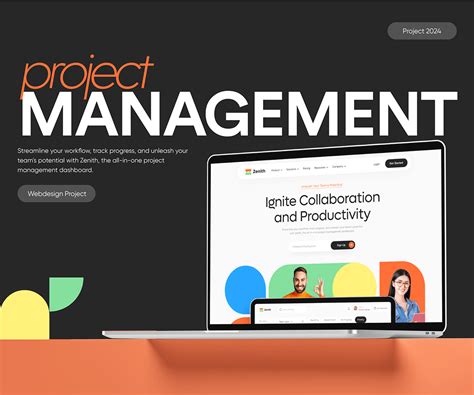 Project Management Website :: Behance