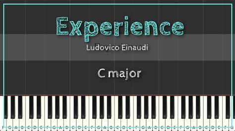 Experience Ludovico Einaudi Easy Piano C Major Chords Chordify