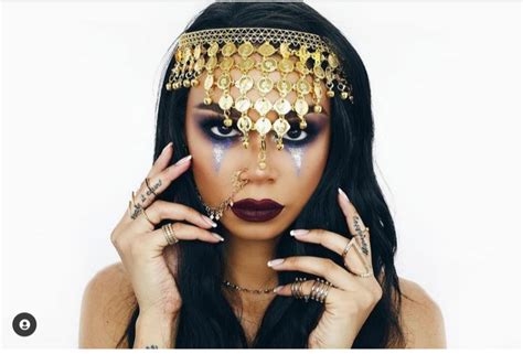 21 Flawless Gypsy Makeup For Halloween - The Glossychic