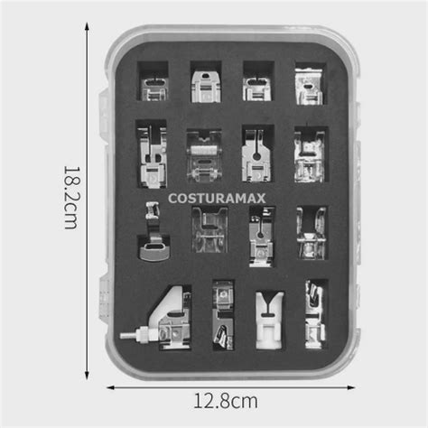 Kit Calcadores Para M Quinas De Costura Dom Sticas Singer Janome