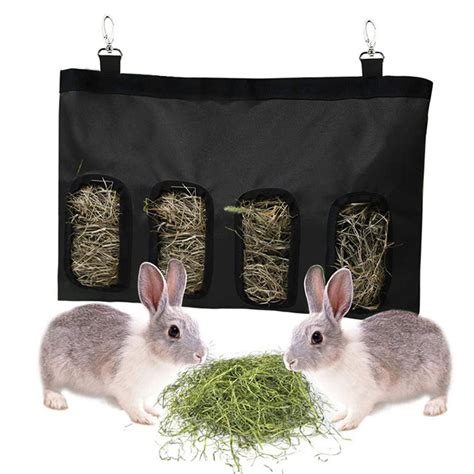 Buy quality Rabbit Hay Bag Hay Storage Bag Rabbit Grass Feeder - from ...