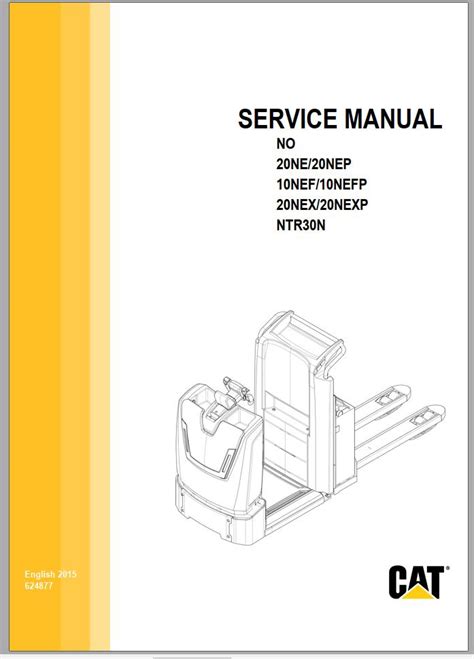 CAT Forklift NO10NEF Service Operation Maintenance Manual Auto