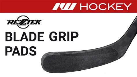 Rezztek Hockey Stick Blade Grip Pads Insight Youtube