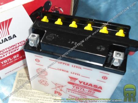 Batterie Yuasa Yb L B V Ah Acide Avec Entretien Pour Moto