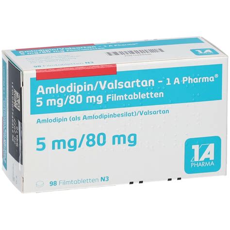 Amlodipin Vals A Mg St Mit Dem E Rezept Kaufen Shop Apotheke