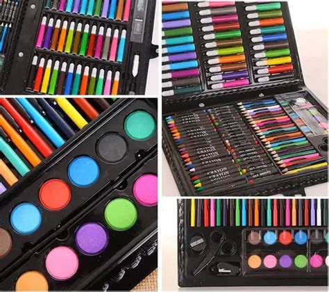 Ripley Set De Arte Maleta Piezas L Pices Para Colorear