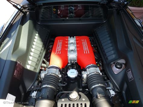 2013 Ferrari 458 Italia 45 Liter Di Dohc 32 Valve Vvt V8 Engine Photo