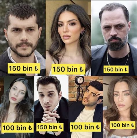 Televizyon Dünyası on Twitter Oyuncuların dizilerde bölüm başı aldığı