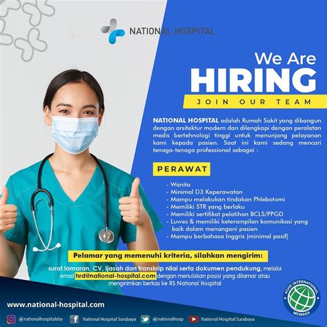 Perawat National Hospital Surabaya Career Development Center