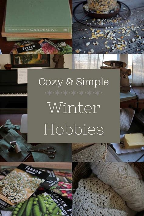 Cozy Simple Old Fashioned Winter Hobbies Hobbies To Try