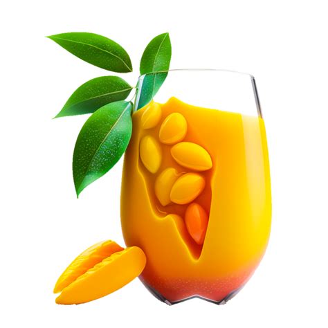 Mango Juice Illustration 23337477 Png