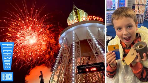 Blackpool Pleasure Beach Vlog Late Night Riding Youtube