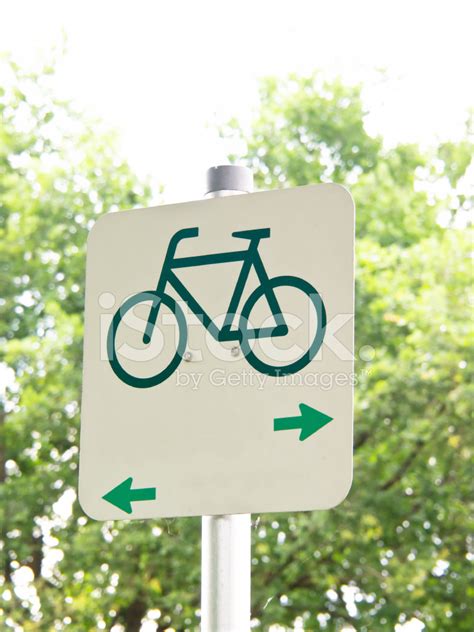 cycle route sign stock photo royalty  freeimages