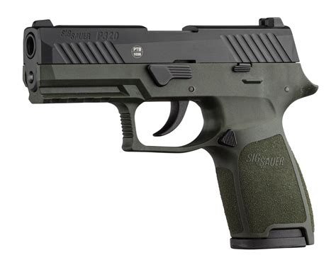 Pistolet Blanc Sig Sauer P Cal Mm Pak Kaki Armes De D Fense