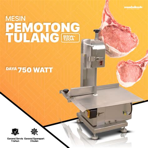 Jual Bone Saw Mesin Pemotong Daging Beku Alat Iris Daging Beku Bsw A