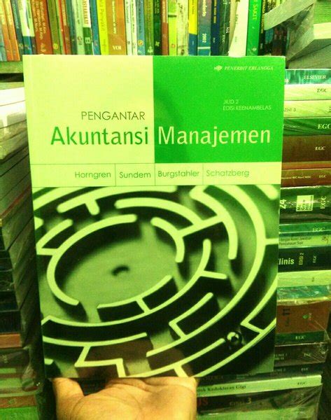 Jual Buku Original Pengantar Akuntansi Manajemen Jilid 2 Edisi 16