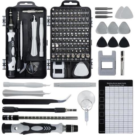 122 En 1 Kit Tournevis De Précision Portable Mini Tournevis Outils De