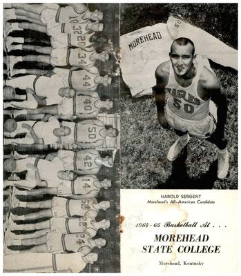 "1964-65 Basketball at ... Morehead State College" by Morehead State ...