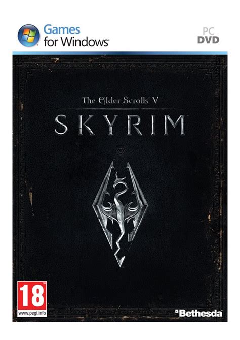 Car Tula De The Elder Scrolls V Skyrim Para Pc