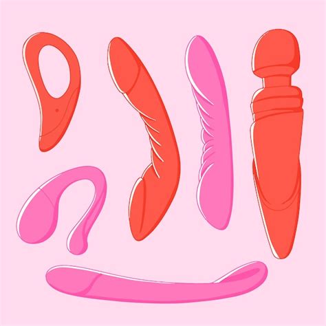 Free Vector Sex Toys Element Collection