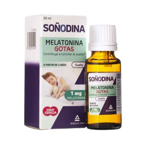 Soñodina Melatonina Gotas 20 ml Mejor Precio Comprar Online