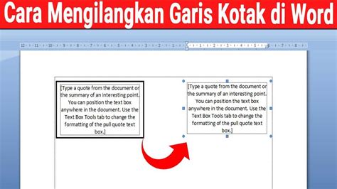 Cara Menghapus Tabel Di Word Jika Tidak Dibutuhkan