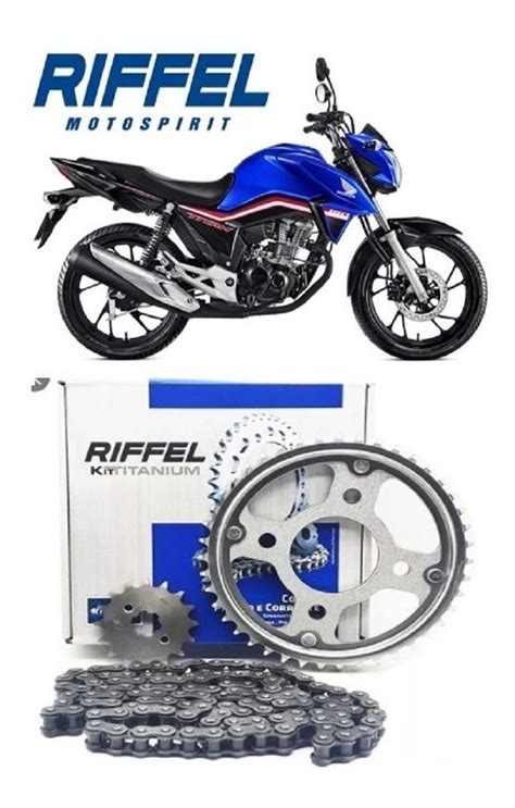 Kit Rela Ao Honda Cg Titan Original Riffel Parcelamento