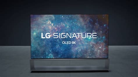 LG SIGNATURE_OLED 8K TV | Our LG SIGNATURE OLED TV redefines the meaning of a television. First ...