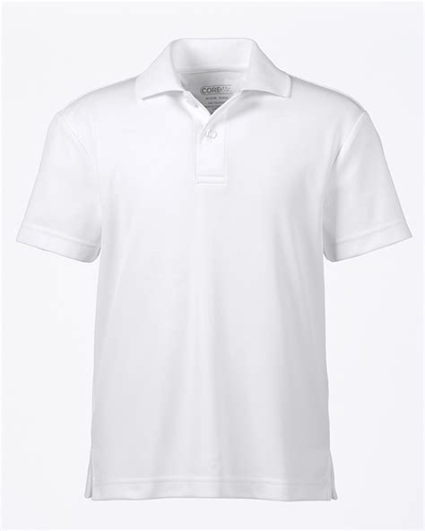 White Uniform Polo Shirt Drive Supplies