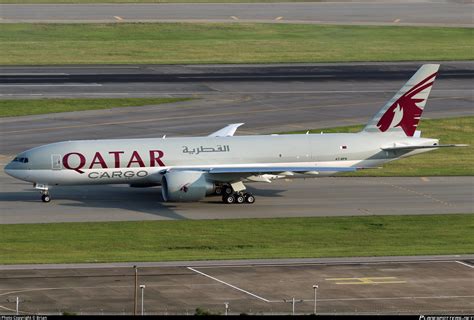 A7 BFN Qatar Airways Cargo Boeing 777 FDZ Photo By Brian ID 890485