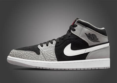 This Air Jordan Mid Comes Dressed In Elephant Print Sneaker News