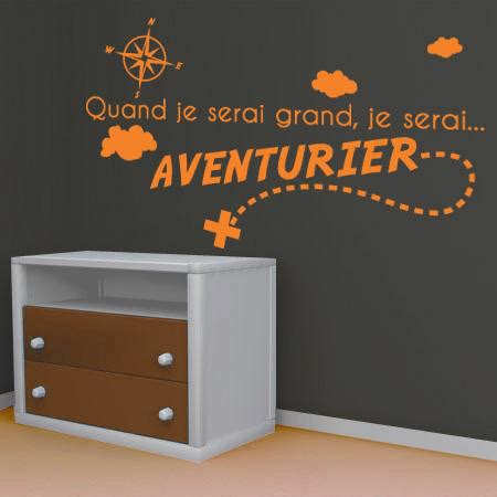 Stickers Je Serai Aventurier Stickers Malin