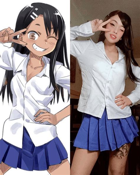 Sharing more of my Nagatoro cosplay!! :) : r/nagatoro