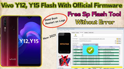 Vivo Y12 Y15 Flashing Free Tool Official File Dead Boot Restart On