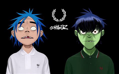 Fred Perry 与虚拟乐队 Gorillaz 合作推出联名系列。 Iconicmen