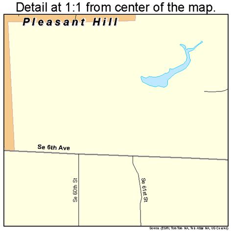 Pleasant Hill Iowa Street Map 1963525